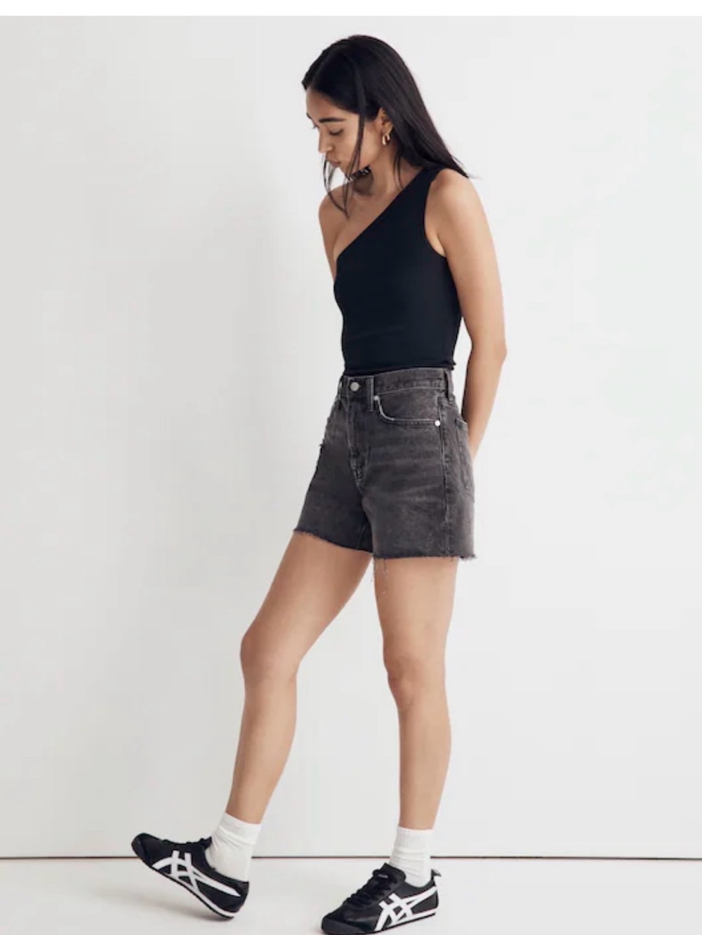 Madewell Relaxed Mid Length denim shorts, 30, like new - Picture 2 of 6